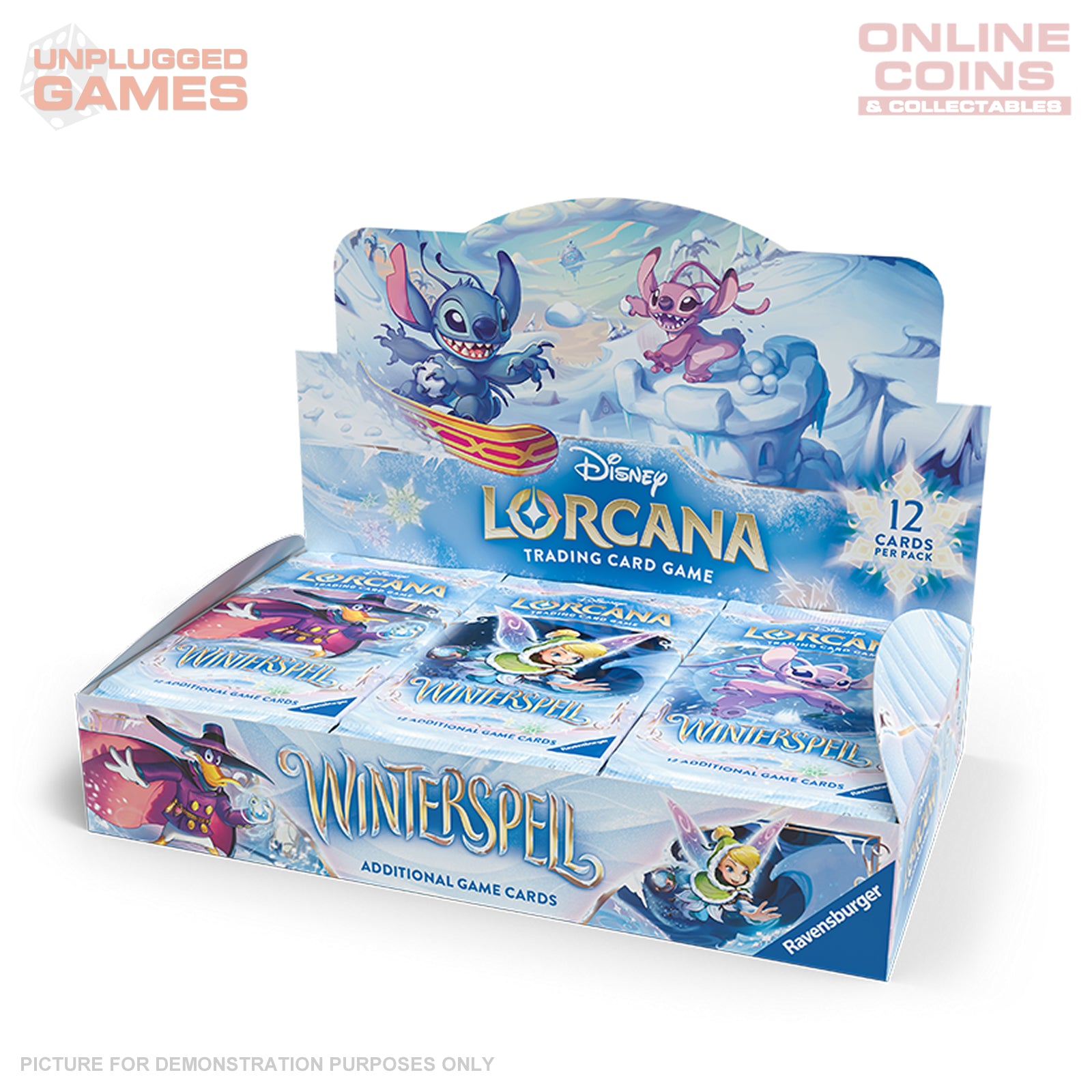 Lorcana - Series 11 - DLC Winterspell - SEALED Booster Box (24 Packs) - PREORDER
